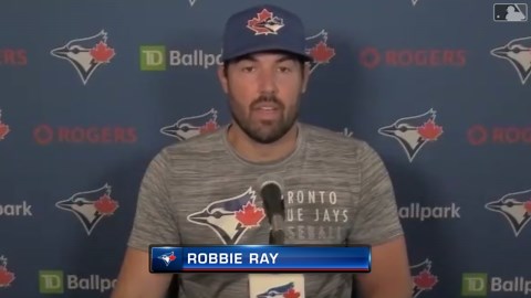 Robbie Ray on his outing