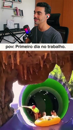 PRIMEIRO DIA de TRABALHO 😂💦