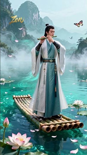 Soothing Chinese Zen Flute, Guzheng & Pipa Music for Calm & Gentle Positivity #healingmusic
