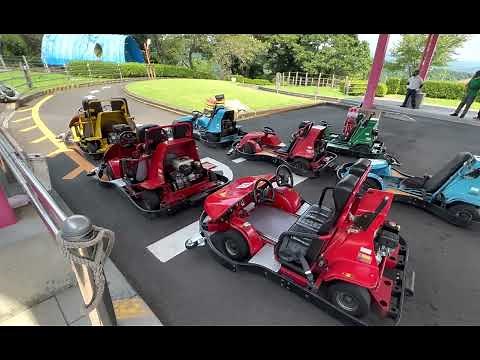 高低差日本一！斜面を走るゴーカート (乗車映像) / 国分城山公園