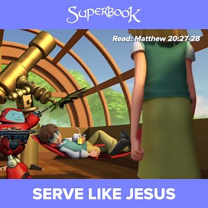3K views · 824 reactions | Chris learned an important lesson about serving others. ‍♂️ | Superbook | Facebook