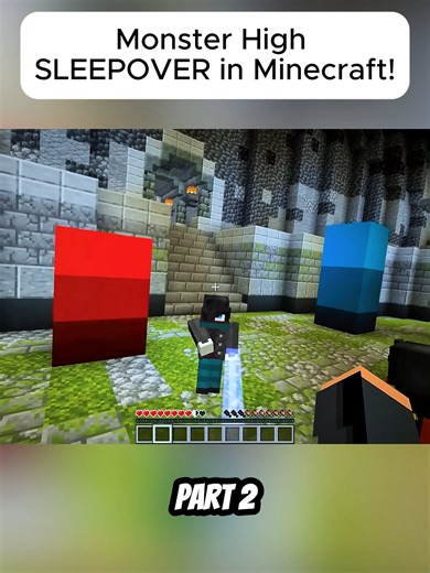 Monster High SLEEPOVER in Minecraft!