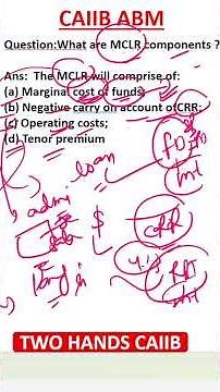 MCLR COMPONENTS ABM MEMORY BASED TOPIC I TWO HANDS CAIIB I CAIIB