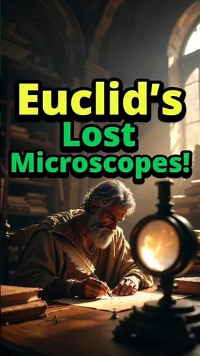 "Euclid Invented the Microscope 2,300 Years Ago – Lost Knowledge Revealed!"#historyfacts