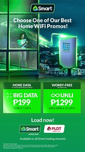 BIG DATA? UNLI? Smart Home WiFi wins. Choose your power, own your connection! | Smart Communications, Inc.