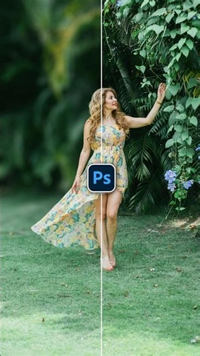 Blur Backgrounds Like a Pro with Tilt-Shift in Photoshop! 🔥 #shorts