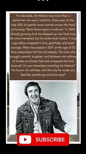 Jim Nabors’ Final Goodbye