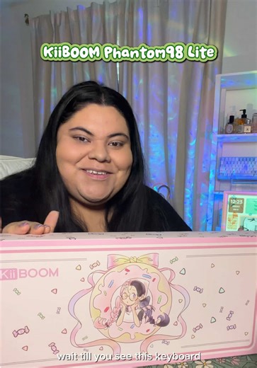 unboxing the cutest frog 🐸 keyboard with the most amazing sound ✨ #keyboards #keyboards #thockykeyboard #cutekeyboard #kiiboom