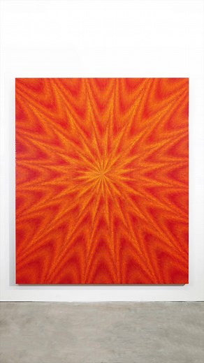 Picosagonal Sun — Enzo Prina Acrylic on Linen