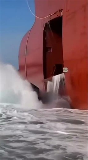 [BREAKING] Massive Cargo Ship Collides With Small USV Boat! Unedited Ocean Footage |Terrifying Crash