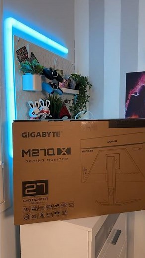 Gigabyte M27Q-X Unboxing - 1440p, 240Hz for $400! 💥🎮 #gaming
