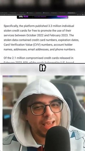 Dark Web Marketplace Gave Away 3.3 MILLION Stolen Credit Cards