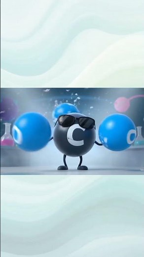 🌫️ Let’s Make Carbon Dioxide! | C + O + O = CO₂ 💨 #Shorts