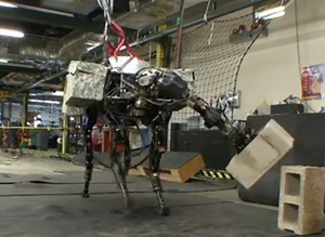 A robot that throws cinderblocks means that humans will no longer be employed to throw cinderblocks