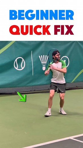9K views · 90 reactions | Quick Forehand Fix for Tennis Beginners  If you’re tired of missing your forehand and want to rebuild it from scratch, comment “Forehand” and I’ll send you the link to my forehand program. _____ #tennis #tennisforehand #forehand #tennistips #tennislessons | Filipe Teixeira | Facebook