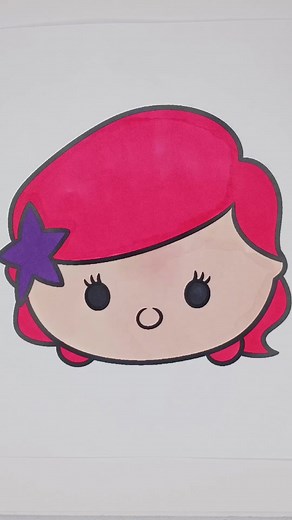 Ariel Coloring Tutorial for Kids