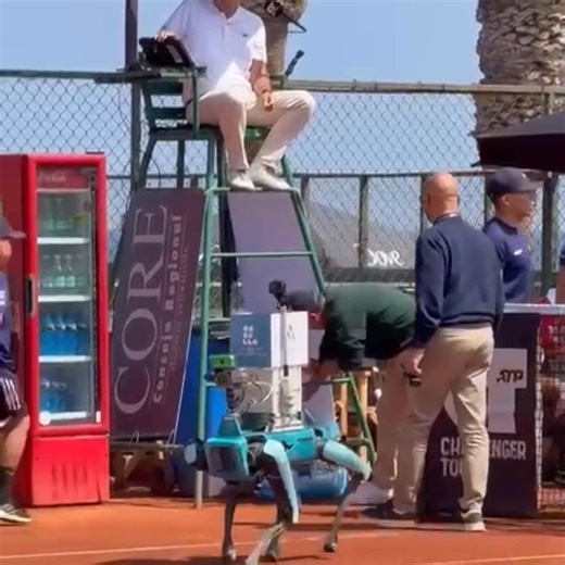 Lorenzo es un robot autónomo que trabaja en Minera Zaldívar y es el encargado de monitorear el buen funcionamiento de equipos en terreno, en lugares confinados y de mayor exposición a riesgo. En su tiempo libre Lorenzo trabaja como pasapelotas y fue protagonista del DOVE Men Care Challenger de Antofagasta. El cobre entra a todas las canchas de la mano de Antofagasta Minerals donde los colores de la minería los definimos entre todos. #Godelius #ATPTour #Tenis #Antofagasta | Antofagasta Minerals