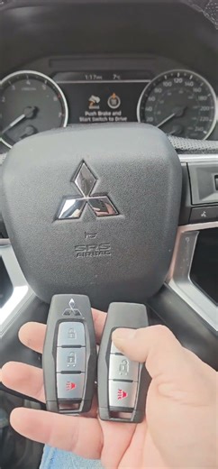 Toronto GTA.2025 Mitsubishi Outlander Smart key programming. #carkeyreplacement #carkey