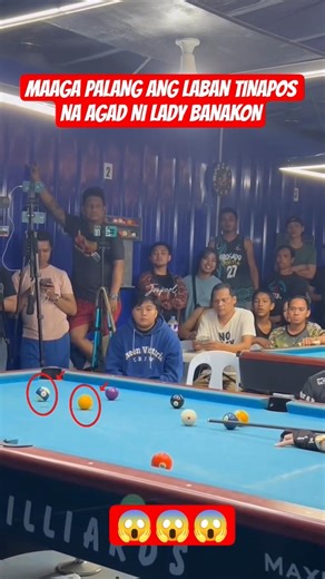 Tinapos na Agad ni Lady Banakon Ang Laban sa Combination 😱🎱🔥