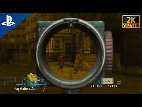 Sniper Elite - PS2 [HD] Gameplay