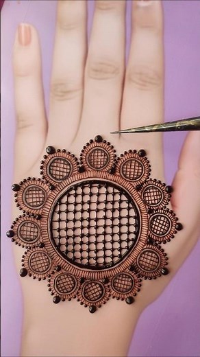 very beautiful PAISTANI backhand mehndi design || very easy and beautiful finger mehndi design