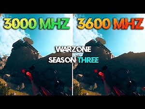 WARZONE SEASON 3 // DDR4 - 3000mhz VS 3600mhz RAM // More FPS ?!