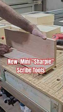 MINI FINE MARKER SCRIBE TOOLS make working a little easier. #BitchinScribeTools #cabinetmaker