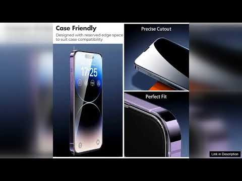 1 5Pcs Tempered Glass For iPhone 14 13 12 11 16 15 Pro