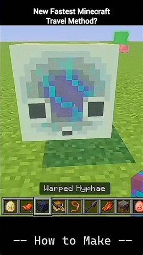 How to Make Fastest Travel Method with Sulfur Cube - Chaos Cubed Preview #minecraftupdate