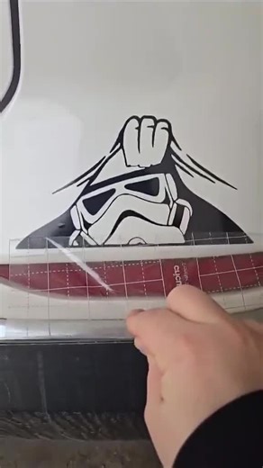 Stormtrooper Car Decal: Weatherproof Vinyl Star Wars Sticker Car - Etsy