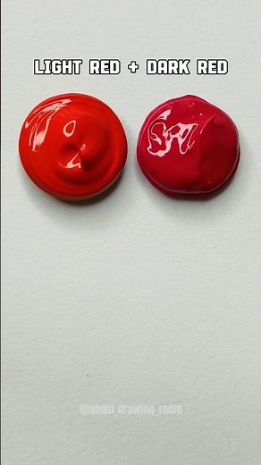 Red + Red = What Happens?! 😱 | Satisfying Color Mixing Magic 🎨