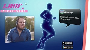 1.5M views · 9.2K shares | Fitness-Apps haben alle das gleiche Problem: Sie unterstellen dem Menschen, er sei empfänglich für Motivations-Gesülze. "Lauf, dicke S@u" verfolgt einen anderen Weg. | Browser Ballett | Facebook