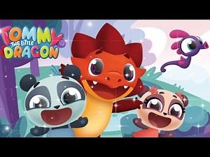 🐉✨TOMMY THE LITTLE DRAGON | Video for kids 🐾