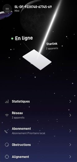 Setting starlink router app
