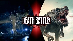 【生死决斗 经典怪兽对烂片怪兽】电影1998哥斯拉 98版哥斯拉 VS 电影大蛇3：龙蛇之战 暴虐古龙