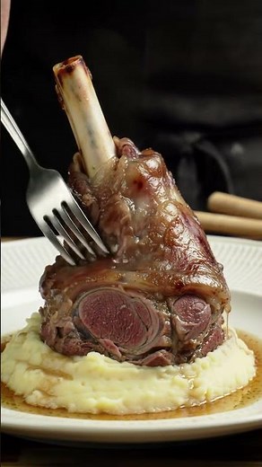 The Ultimate Fall-Apart Lamb Shank | Satisfying Slow-Cooked Food ASMR