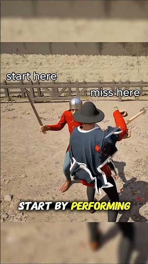 How to perform the BEAK SWEAP In Half Sword!