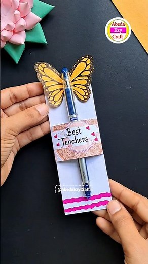Teachers day gift idea | Teachers day pen gift ideas #shorts #youtubeshorts #diy #craft #art
