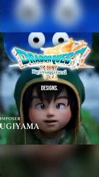 Why Dragon Quest VII looks so unique #dragonquest #gaming #artstyle