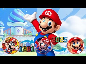 Super Mario 1981 - 2025 | Game Evolution