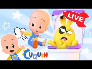 🔴 LIVE 🔴 Learn colors, numbers and shapes with Cuquín | Educational videos for kids