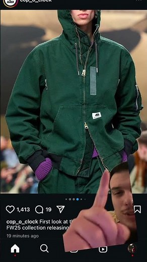 Carhartt X Sacai FW Collection 2025 #carhartt #carharttwip #fashion #streetwear #subscribemychannel