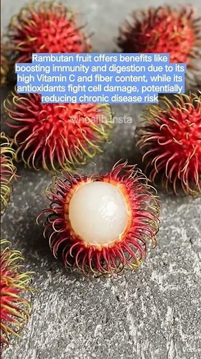 Mind-Blowing Health Benefits of Rambutan Fruit |