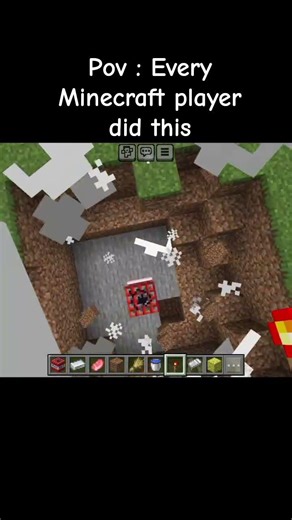 Only Minecraft players can relate 🥀😭 #minecraft #reletable