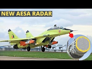 260-300km range AESA radar On 21 MIG-29UPG