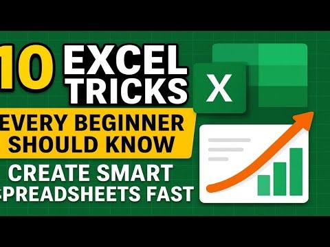 10 Excel Tricks Every Beginner Should Know | Create Smart Spreadsheets Fast