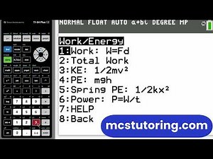 TI-84 Physics Mechanics Program Solves Any Variable 🔥 (20% Off Thru May 15!) #apphysics1 #apphysics