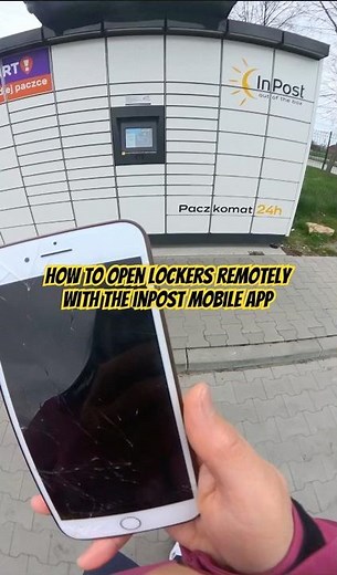 How to use inpost lockers, quick and easy way #polandwithmaja #parcel #inpostpoland #inpostmobileapp