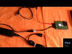 Cómo CONECTAR un Disco Duro SATA, mediante CABLES SATA/IDE USB 2.0, a nuestra COMPUTADORA.