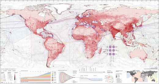 Map: The World’s Network of Submarine Cables